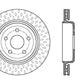 StopTech 12-15 Jeep Cherokee SRT8 Sport Slotted & Drilled Rear Passenger Side Rotor