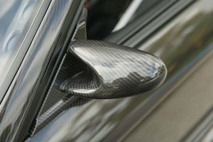 GReddy Nissan R34 Skyline Garage Active Group A Type Dry Carbon Side Mirrors - Set