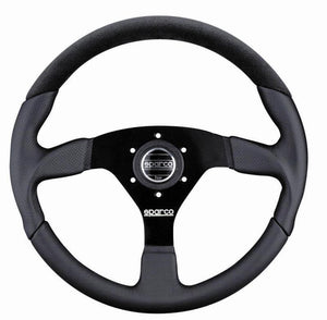 Sparco Steering Wheel L505 Lap 5 Blk/Blk/Blk
