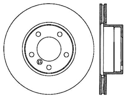 StopTech Drilled Sport Brake Rotor