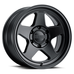 Kansei K12MB Knp 17x8.5in / 5x127 BP / 0mm Offset / 78.1mm Bore - Matte Black Wheel