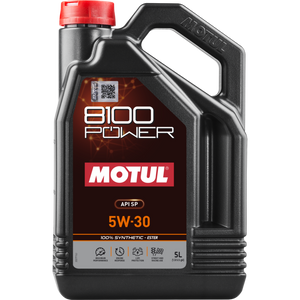Motul 5L 8100 Power 5W30 Full Synthetic Engine Oil