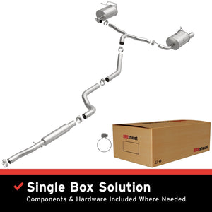 BRExhaust Exhaust Kit - 09-10 Dodge Journey 3.5L