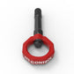 aFe CONTROL Front Tow Hook Nissan Z 23-25 V6-3.0LRed