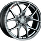 SSR GTV03 18x8.5 5x114.3 40mm Offset Flat Black Wheel 05-07 STI / 11+ tC