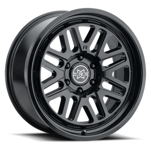 Method Raised MR804 20x10 / 6x5.5 BP / 10mm Offset / 106.25mm Bore - Gloss Black Wheel