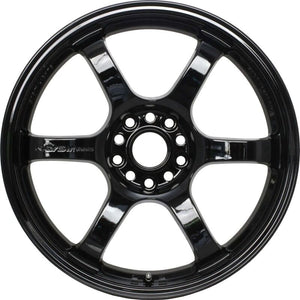 Gram Lights 57DR 19x9.5 +25 5-112 Glossy Black Wheel (MOQ 20pc)