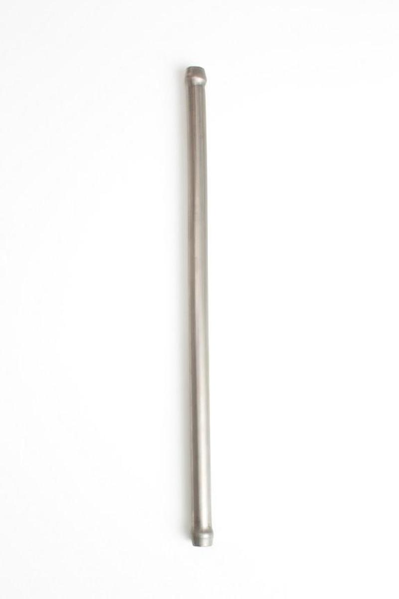 Ticon Industries 12in Length x 1/2in OD Titanium Hollow Mushroom Hanger Rod - Double Ended