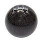 NRG Ball Style Shift Knob - Heavy Weight 480G / 1.1Lbs. - Black Carbon Fiber (6 Speed)