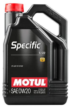 Motul 5L OEM Synthetic Engine Oil ACEA A1/B1 Specific 5122 0W20