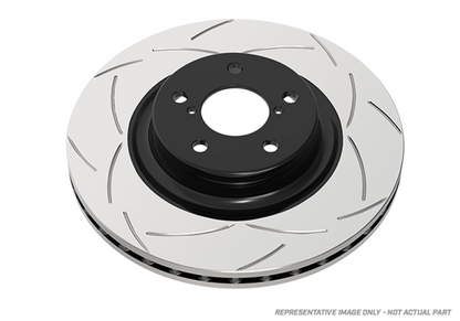 DBA 07-13 Honda Fit/Jazz Rear T2 Slotted Street Series Rotor