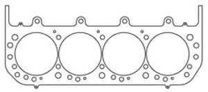 Cometic GM 500 DRCE 2 Pro Stock V8 .040in MLS Cylinder Head Gasket - 4.675in Bore