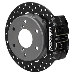 Wilwood 2024 Can Am Maverick Rear Brake Kit 11.60in Drilled - Black