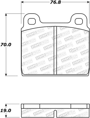 StopTech Street Brake Pads