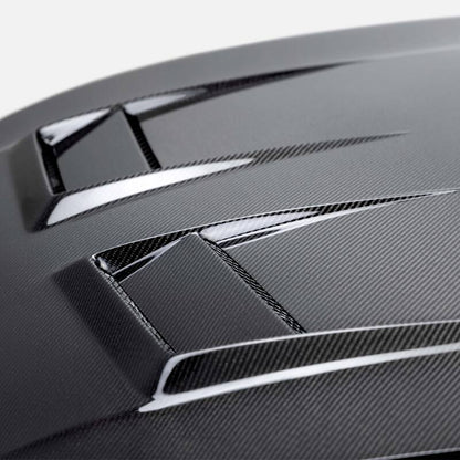 Seibon 2022-2023 Volkswagen Golf GTI/R DV-Style Carbon Fiber Hood