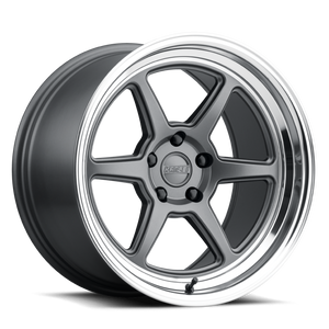 Kansei K14G Roku 18x8.5in / 5x108 BP / 35mm Offset / 63.4mm Bore - Matte Gunmetal