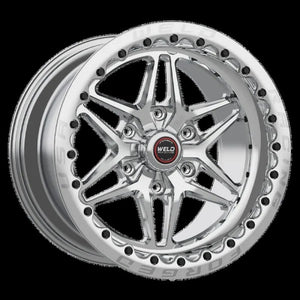 Weld S81 17x9.5 6x135mm BS 6.2 (24 ET) Polish 3.54 ID Low Pad SBL-POLISH