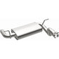 BRExhaust 18-25 Jeep Wrangler 2.0L Direct-Fit Replacement Rear Muffler Kit
