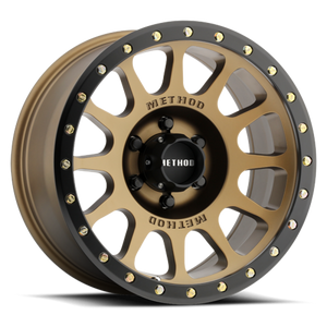 Method MR305 NV 17x8.5 25mm Offset 6x135 94mm CB Method Bronze - Matte Black