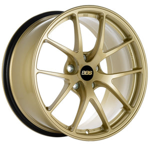 BBS RI-A 18x10 5x120 ET25 Gold Wheel -82mm PFS/Clip Required