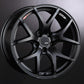 SSR GTV03 19x8.5 5x114.3 38mm Offset Flat Black Wheel 11+ WRX / 08+ STI / 11+ tC / 93-98 Supra