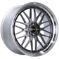 BBS LM 21x10 5x120 ET38 Diamond Black Center Diamond Cut Lip Wheel -82mm PFS/Clip Required