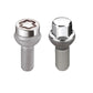 McGard 5 Lug Hex Install Kit w/Locks (Radius Seat Bolt) M14X1.5 / 17mm Hex / 26.3mm Shank L - Chrome