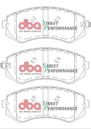 DBA 90-96 Nissan 240SX w/ABS SP Performance Front Brake Pads