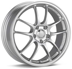 Enkei PF01 18x8.5 5x114.3 35mm Offset 75mm Bore Dia Silver Wheel