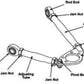 SPC Performance GM Full Size Pro Series Front Adjustable Upper Control Arm (Race Only) (Race Only)