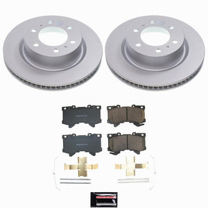 Power Stop 24-25 Toyota Tacoma Front Z17 Coated Brake Kit