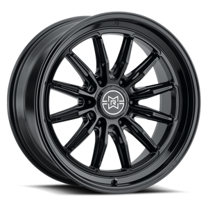 Method Raised MR803 20x12 / 6x5.5 BP / -40mm Offset / 106.25mm Bore - Gloss Black Wheel