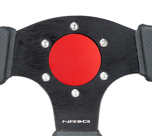 NRG Horn Delete Plate Flush 70x6in / 74x6 PCD pattern - Red