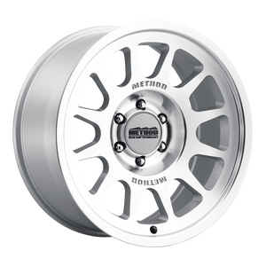Method MR703 Bead Grip 20x9 -12mm Offset 5x5 71.5mm CB - Machined Clear Coat