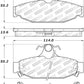 StopTech Street Touring Brake Pads