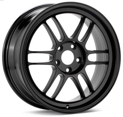Enkei RPF1 14x7 4x100 19mm Offset 54mm Bore Matte Black Wheel (Min Order of 40)