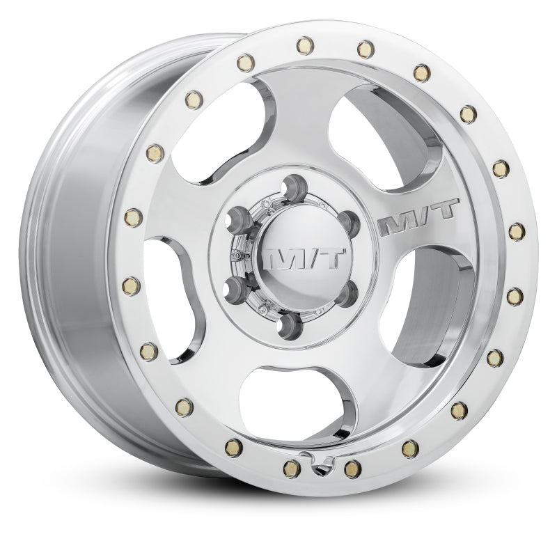 Mickey Thompson Canyon Pro Polished Wheel - 17X9 5X5 BP 4.53in BS -12 Offset 71.6mm Bore - 274642