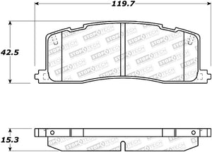 StopTech Street Brake Pads - Front/Rear