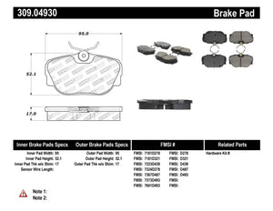 StopTech Performance Brake Pads