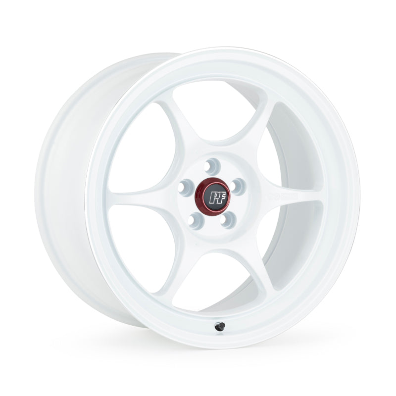 Enkei PF06 19x9.5 5x114.3 45mm Offset 75mm Bore White Wheel w/ Machined Lip (MOQ 40)