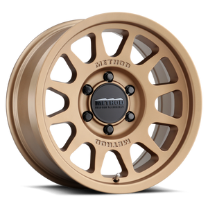 Method MR703 17x7.5 +50mm Offset 6x130 84.1mm CB Method Bronze Wheel