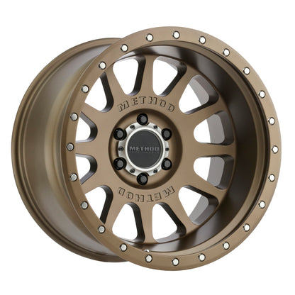 Method MR605 NV 20x10 -24mm Offset 6x135 87mm CB Method Bronze Wheel