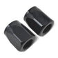 Russell Performance 2-Piece -6 AN Full Flow Swivel Hose End Sockets (Qty 2) - Polished and Black