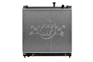 CSF 04-10 Infiniti QX56 5.6L OEM Plastic Radiator