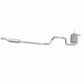 BRExhaust 18-25 Jeep Wrangler 2.0L Direct-Fit Replacement Exhaust Kit