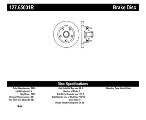 StopTech Slotted & Drilled Sport Brake Rotor