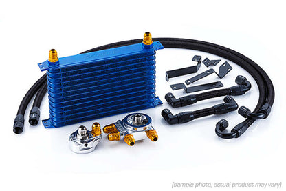 GReddy 97-04 Toyota Aristo ( JZS161) 13 Row Oil Cooler Kit w/ Oil Filter Relocation