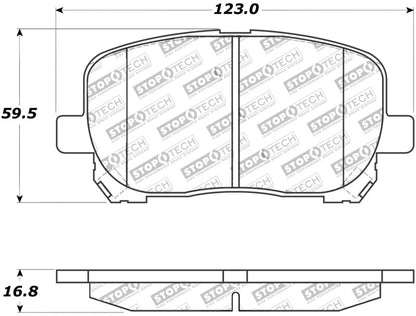 StopTech Street Touring Brake Pads