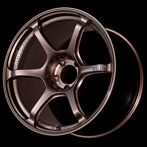 Advan RG-4 17x7.5 / +45 Offset / 5-100 / 57.1mm Bore / Racing Copper Bronze