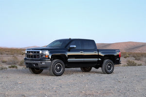 Fabtech 07-18 GM K1500 w/OE Forged UCA 3.5in UCA System w/DL 2.5 Coilovers & Rear DL Shocks